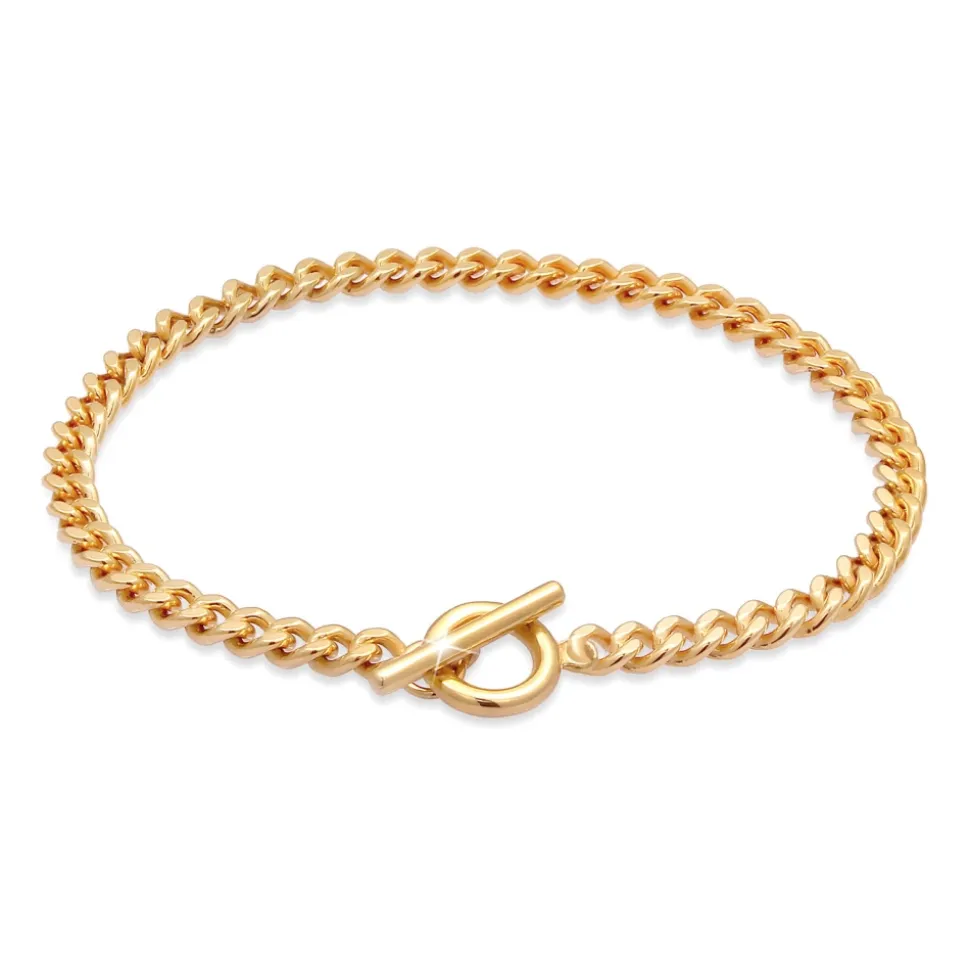 Armband im Panzerketten-Design