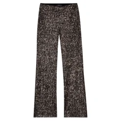 Ausgestellte Hose mit Pailletten