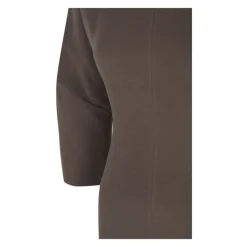 Bawa, figurbetontes braunes Kleid
