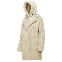 Beige Teddy-Effekt Jacke AW25