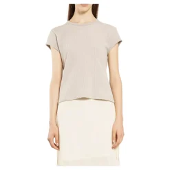 Beiges T-Shirt für Frauen AW24