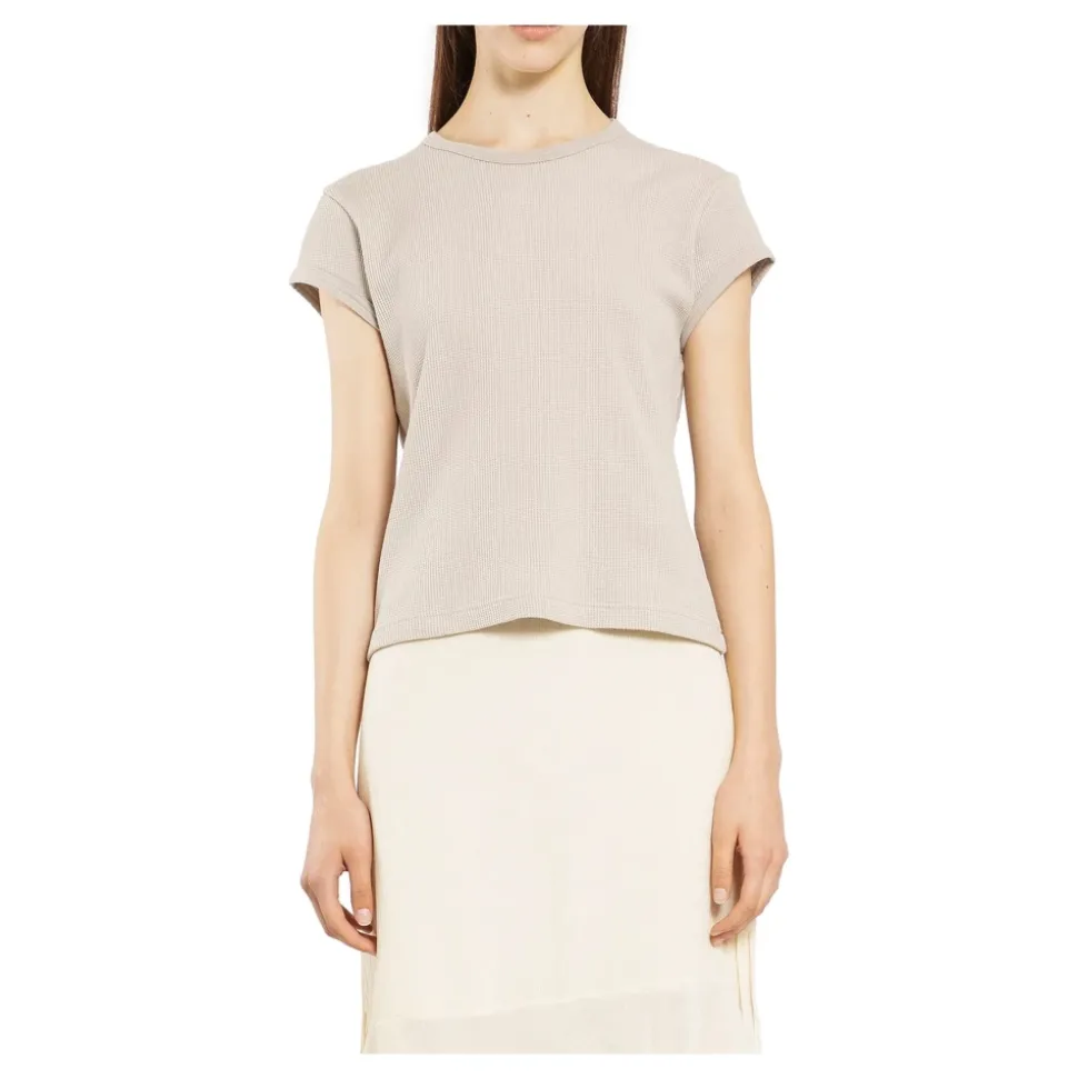 Beiges T-Shirt für Frauen AW24