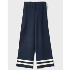 Blaue Gerade Hose Damen Stilvoll