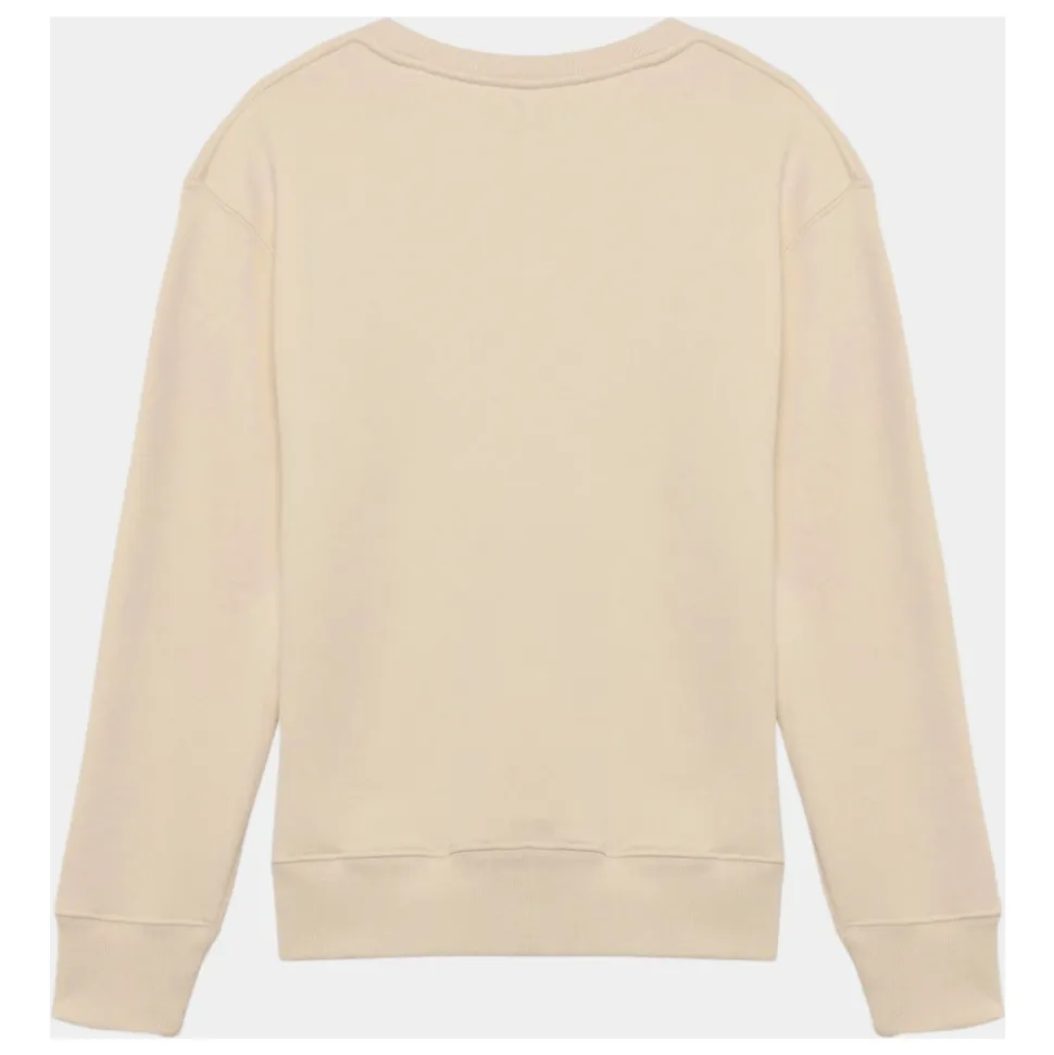 Blaue Lacey Baumwollpullover