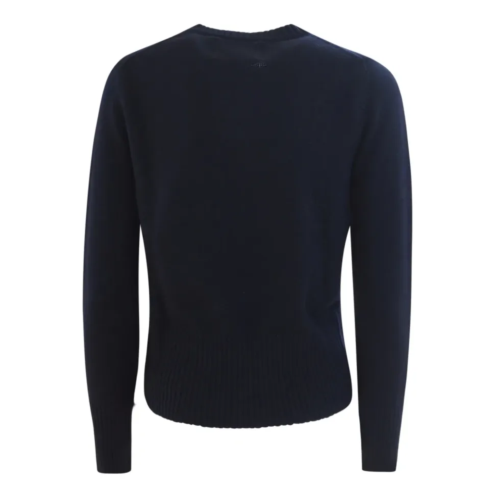 Blaue Peanuts Damen Pullover