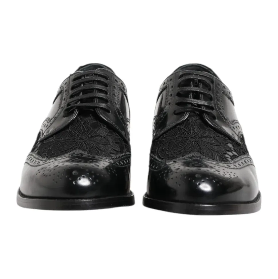 Blumenspitze Formelle Derby Schuhe