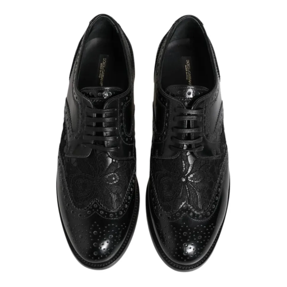 Blumenspitze Formelle Derby Schuhe