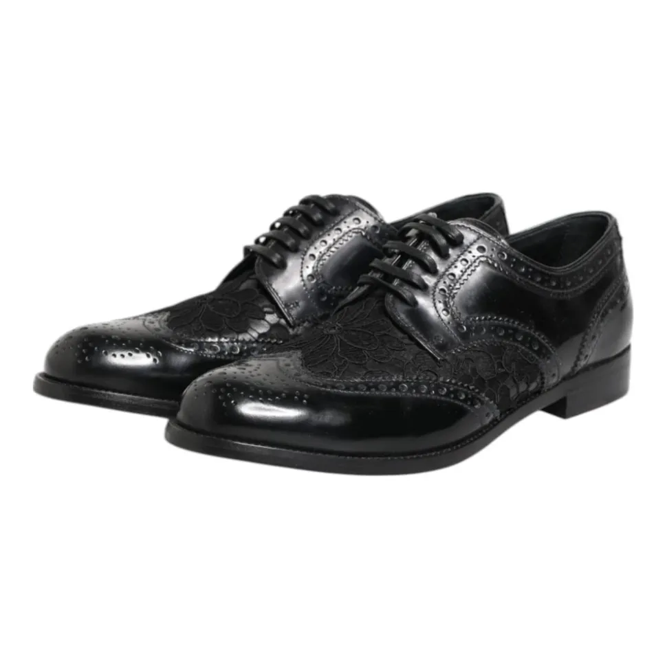 Blumenspitze Formelle Derby Schuhe