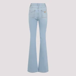 Boot-Cut Jeans mit kleinen Taschen