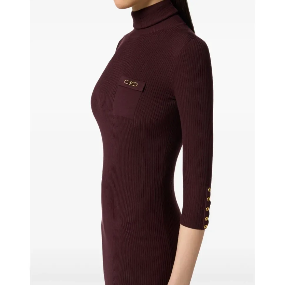 Bordeaux Kleid AW25 Elegant Stilvoll