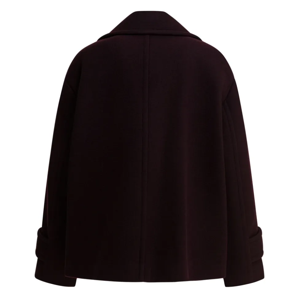 Bordeaux Wollmantel AW25