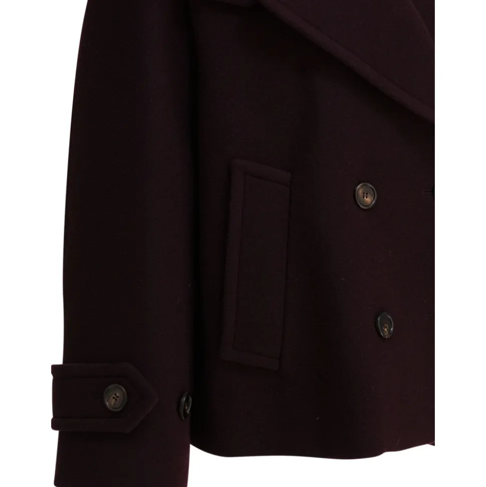 Bordeaux Wollmantel AW25