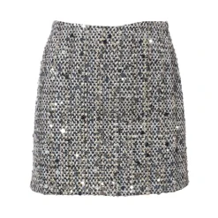 Bouclé Minirock