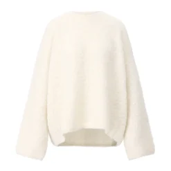 Boxy Bouclé Strick