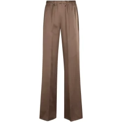 Braune Hose mit Elastischem Bund