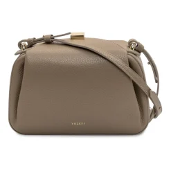 Braune Lederkette Schultertasche