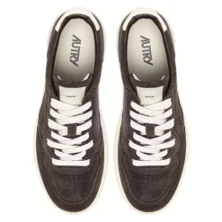 Braune Nabuck Medalist Sneaker für Frauen