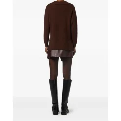 Braune Pullover für Frauen