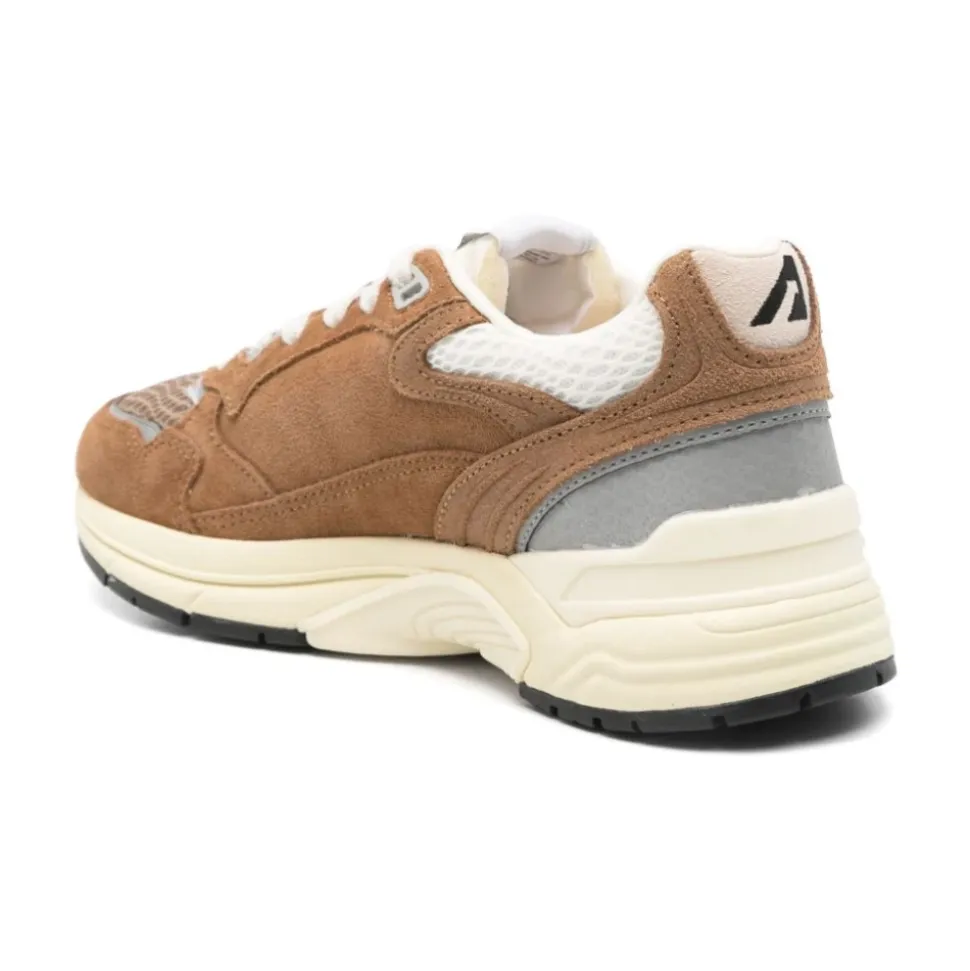 Braune Sneakers mit Reelwind Verschluss