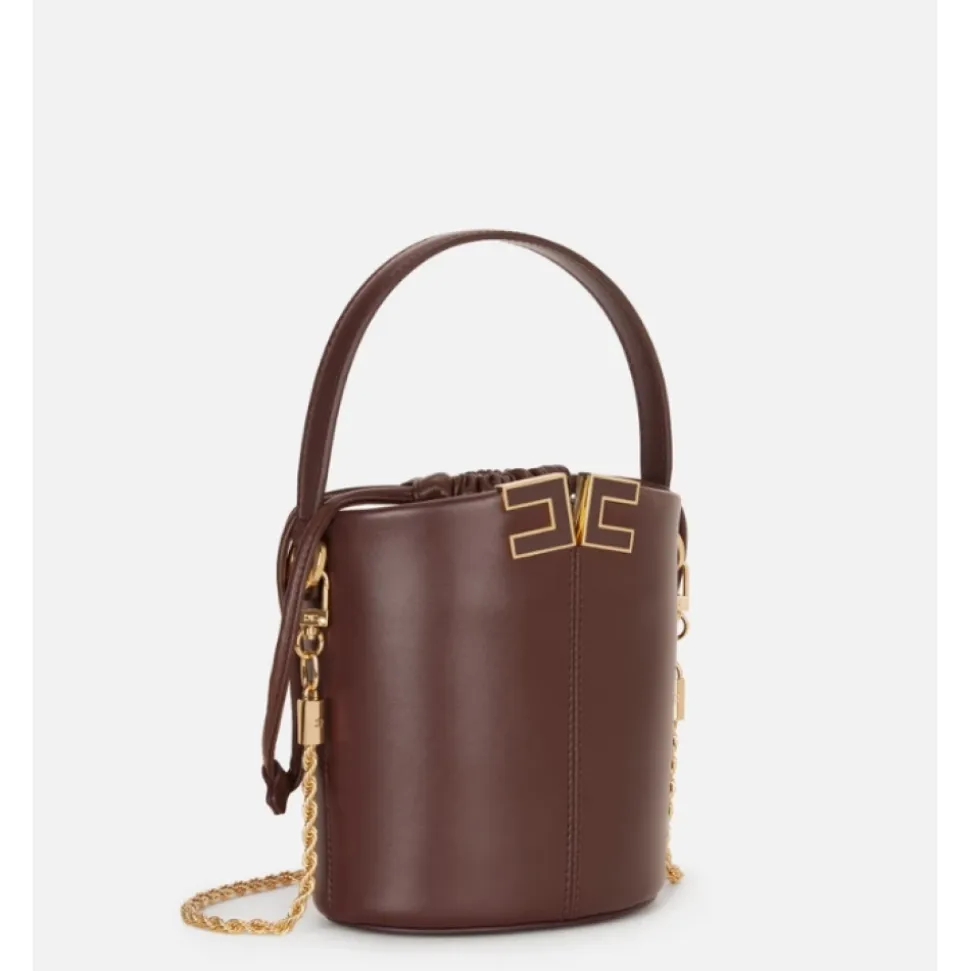 Bucket Bag mit Logo-Detail