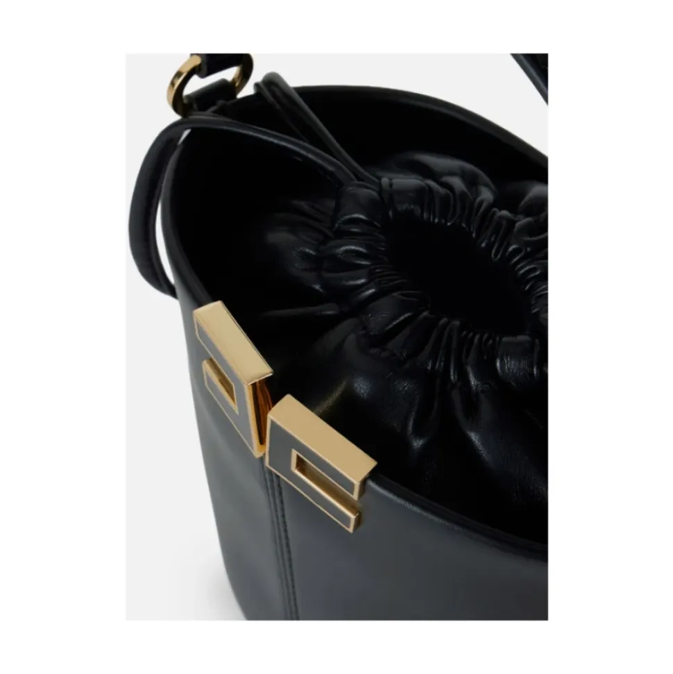 Bucket Bag mit Logo-Detail