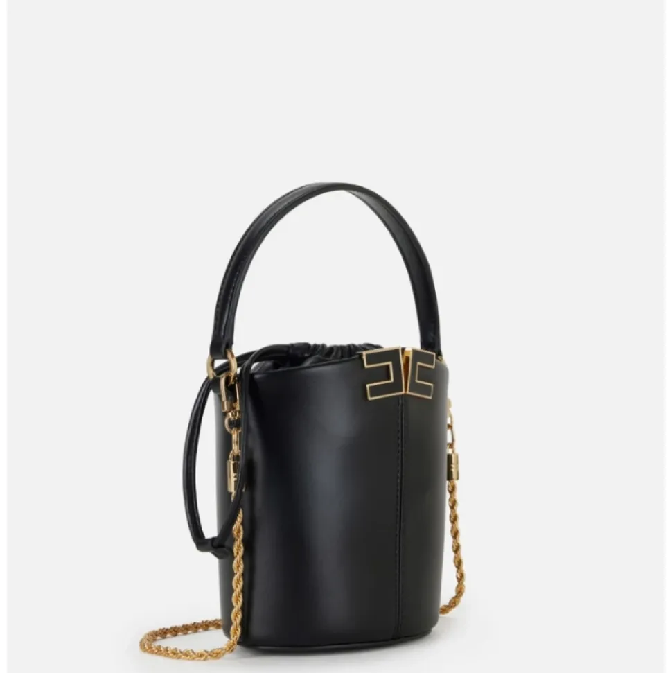 Bucket Bag mit Logo-Detail