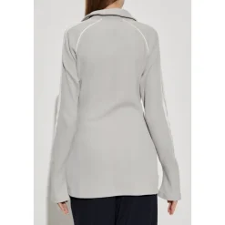 Button-Down Waffeloberteil