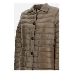 Button-Front Daunenjacke