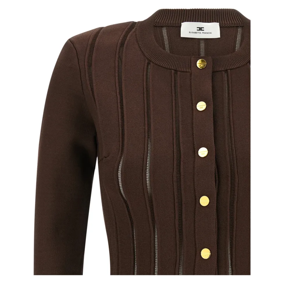 Cardigan Trama à Jour
