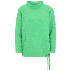 Casual Grafik Jacquard Sweatshirt