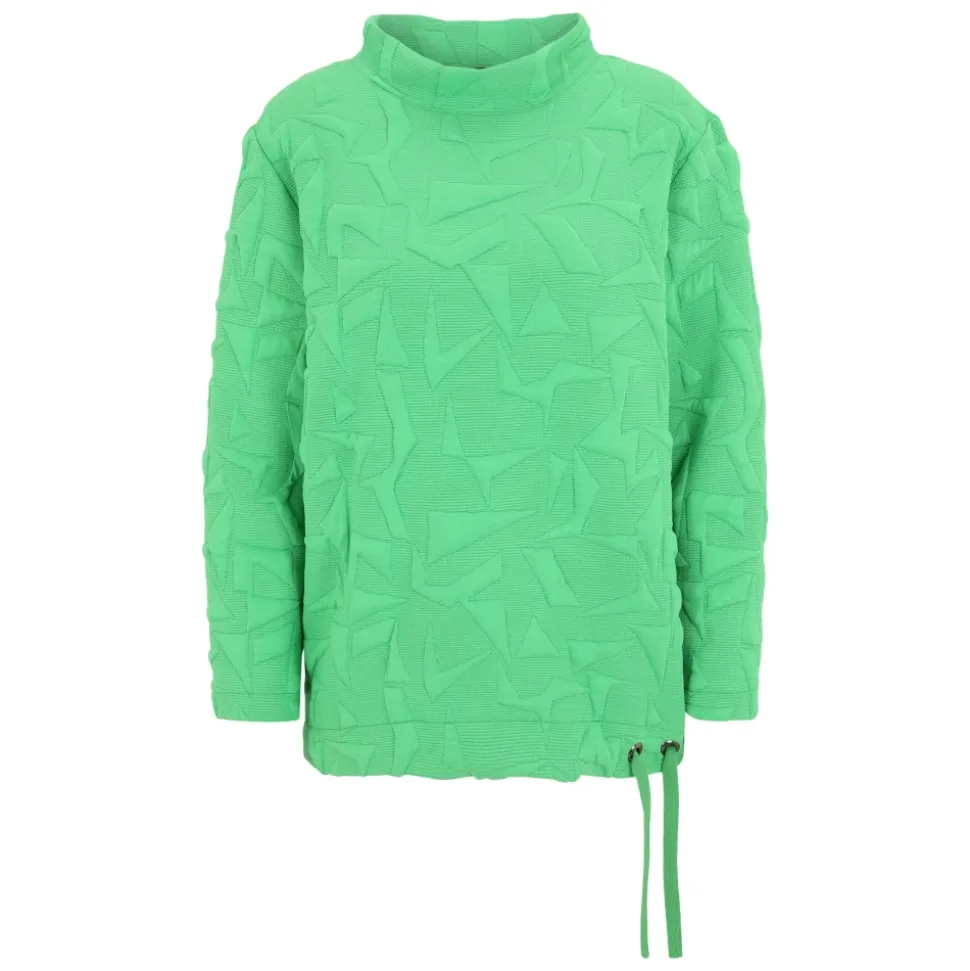 Casual Grafik Jacquard Sweatshirt