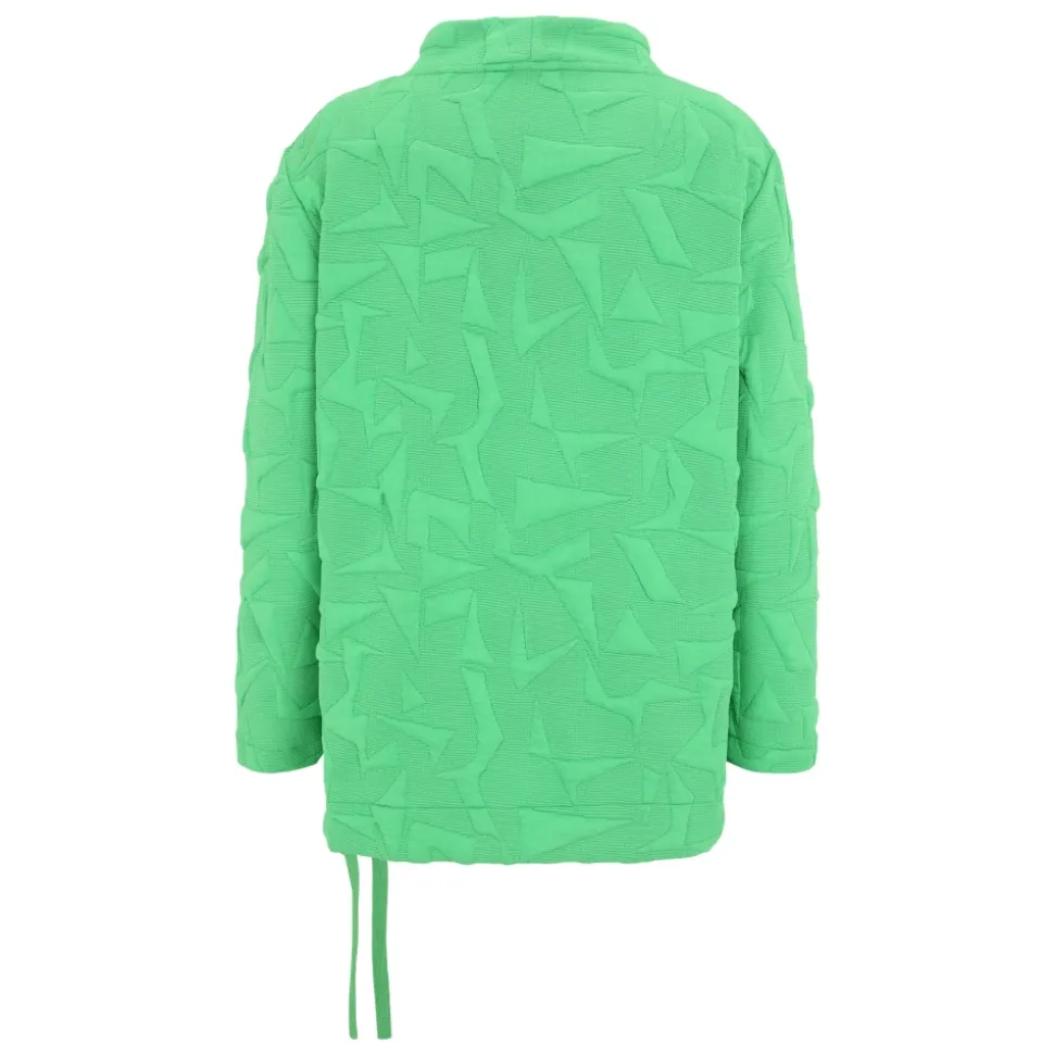 Casual Grafik Jacquard Sweatshirt