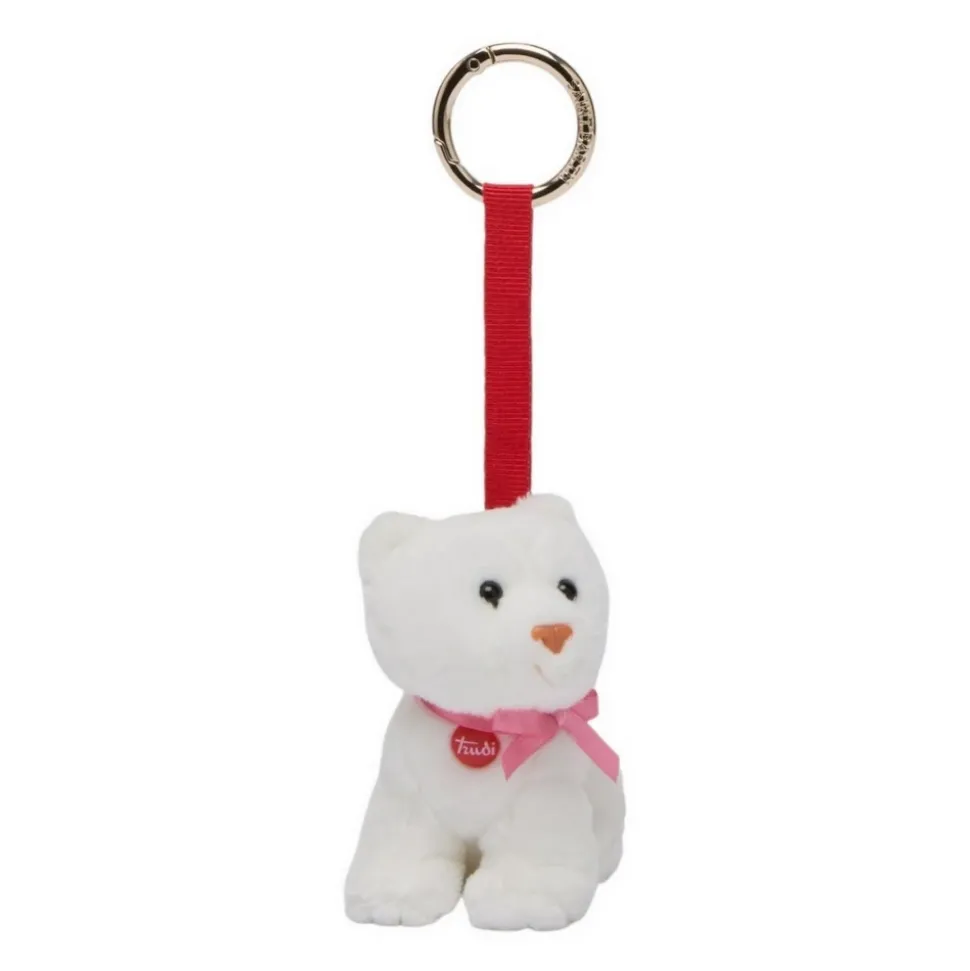 Charm mit Mini-Plüschkatze