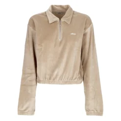 Chenille Sweatshirt Pullover Silbergrau