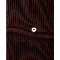Chunky Baumwoll-Rippstrickkleid