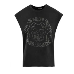 Cloe HC Skull Strass Tank