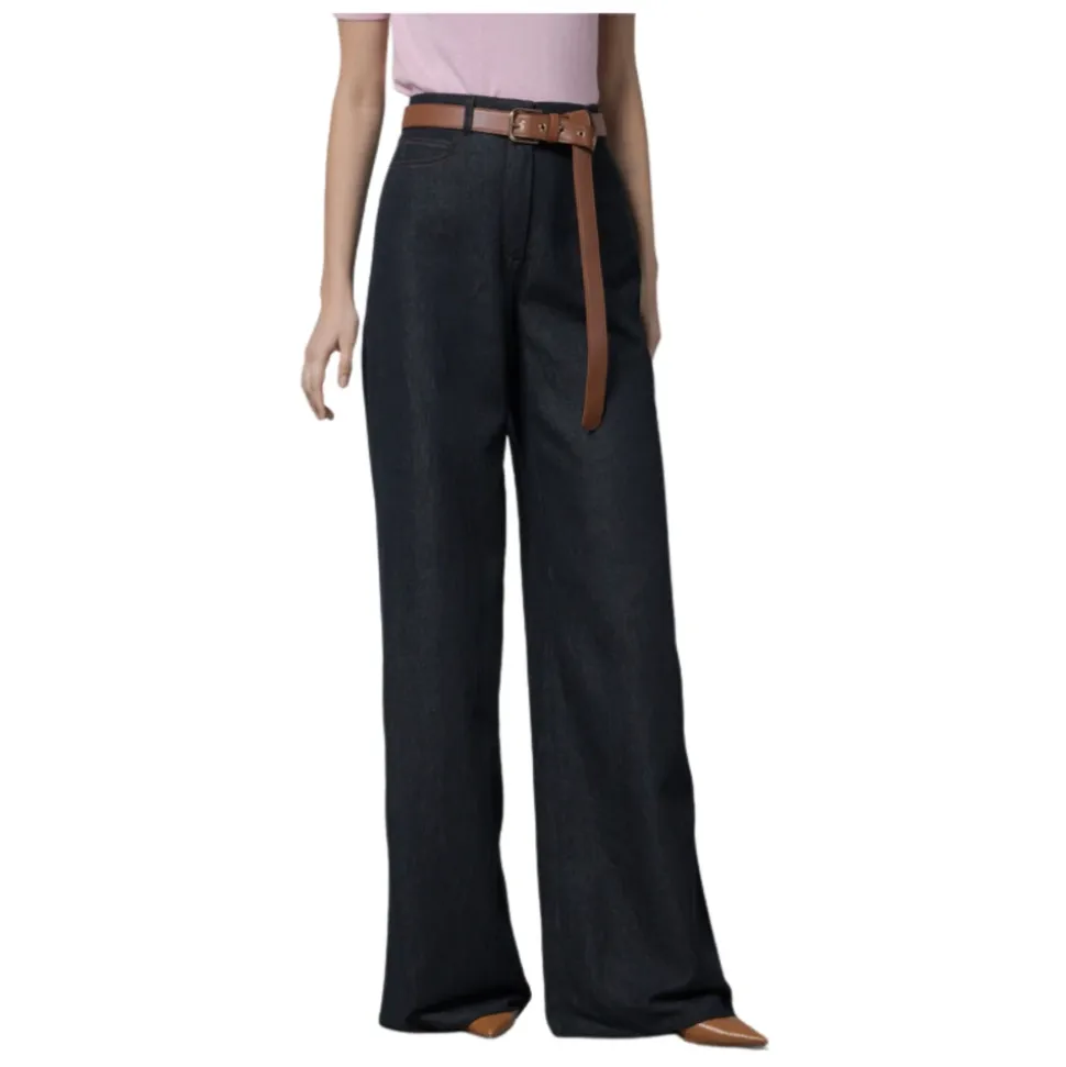 Cobalto Wide Trousers
