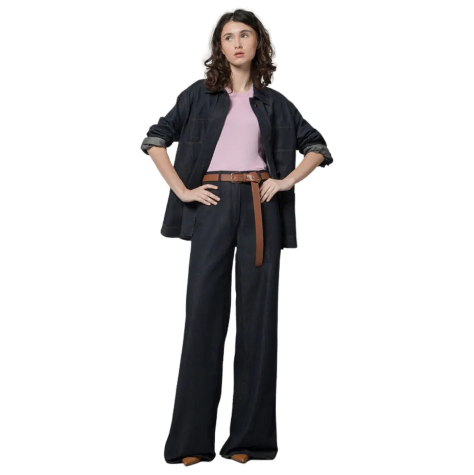 Cobalto Wide Trousers