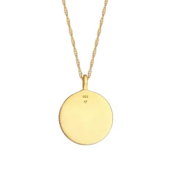 Coin Pendant Necklace Virgo