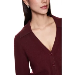 Cropped Cashmere Cardigan