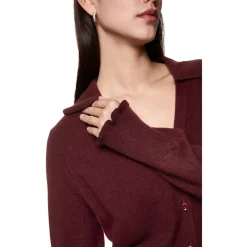 Cropped Cashmere Cardigan