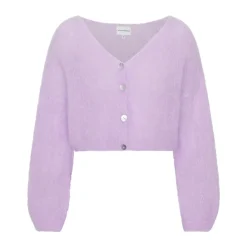 Cropped Mohair Cardigan