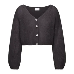 Cropped Mohair Cardigan