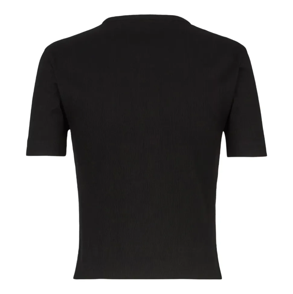 Cropped Slim-Fitting Top