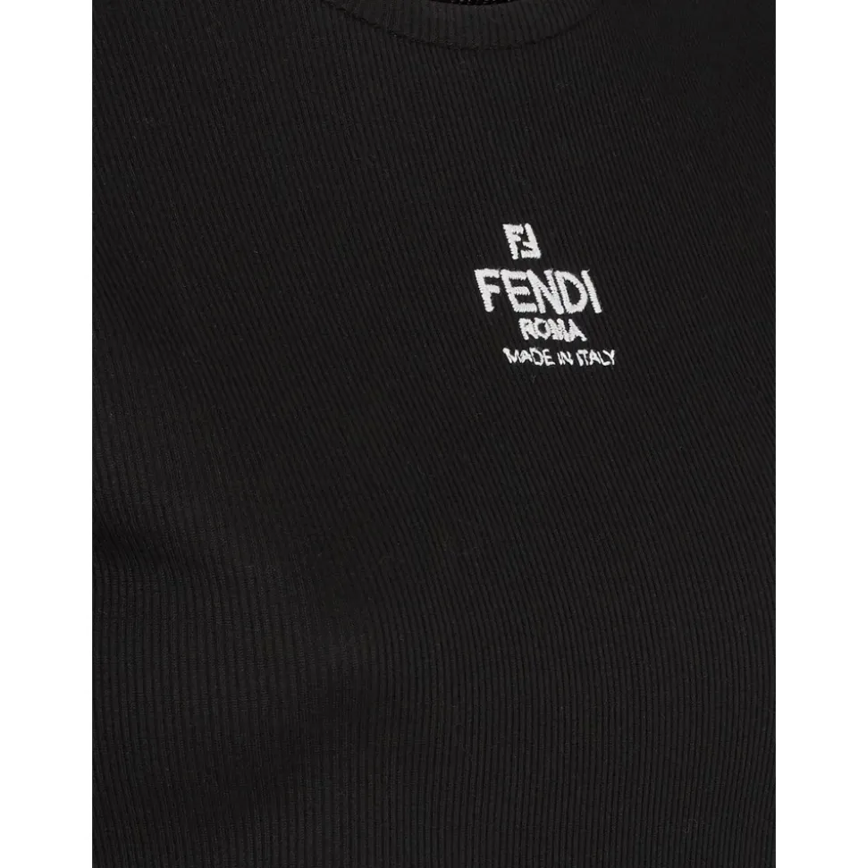 Cropped Slim-Fitting Top