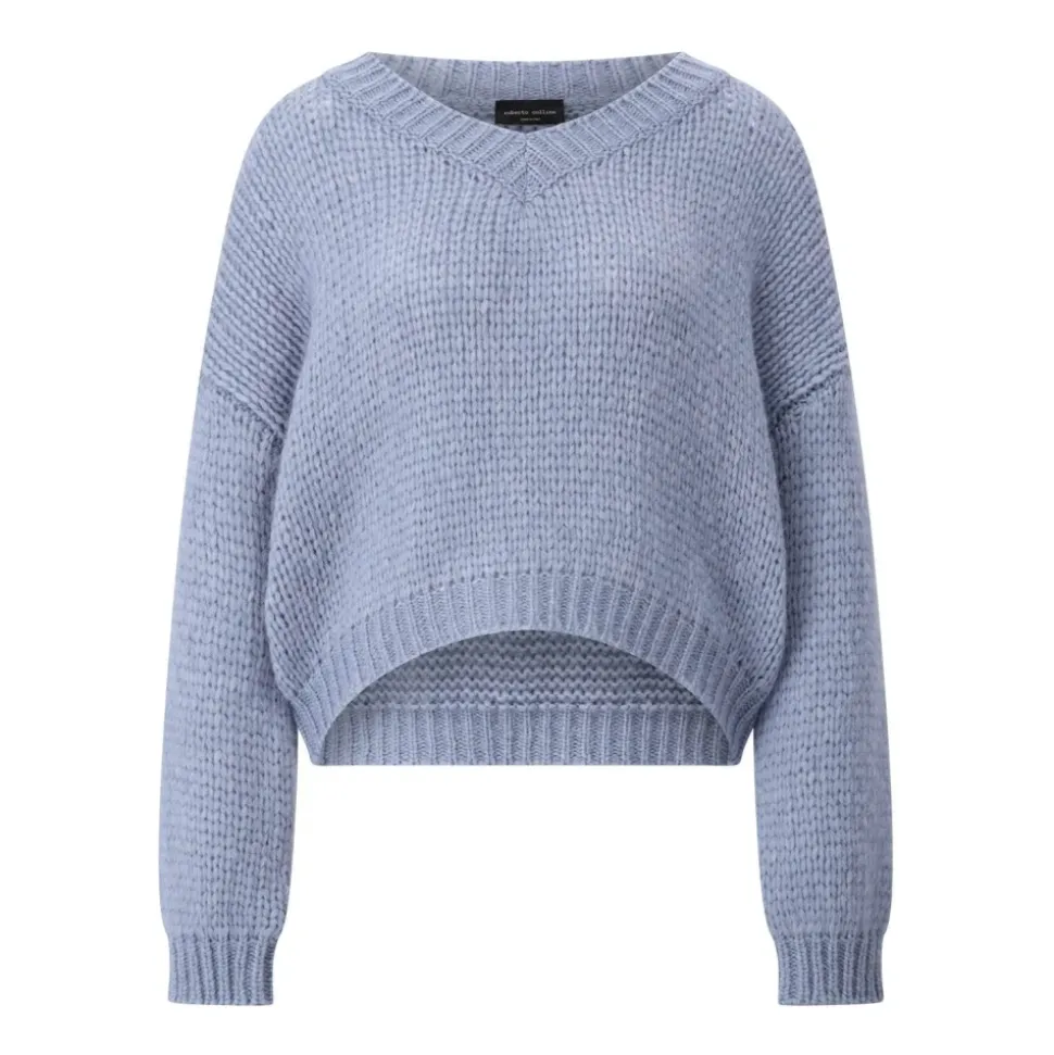 Cropped Strickpullover