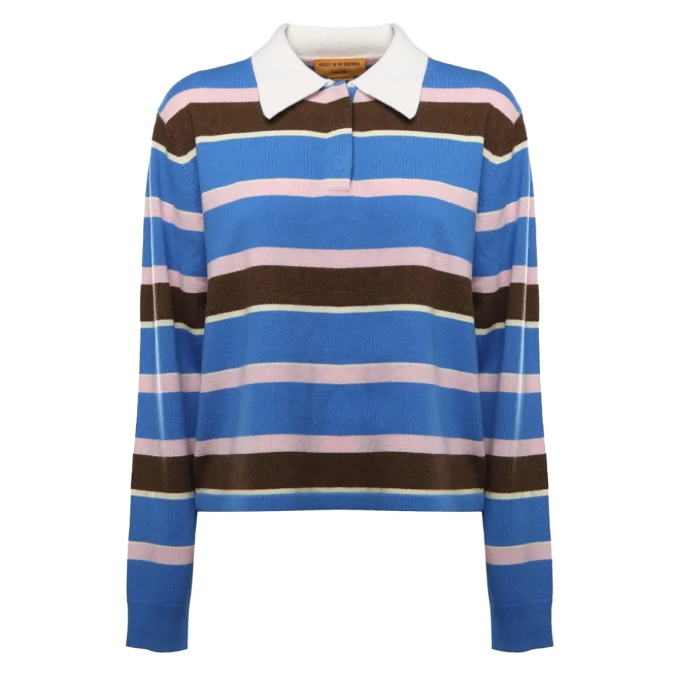Cropped Stripe Rugby
