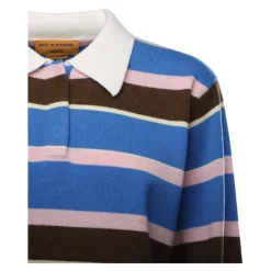 Cropped Stripe Rugby