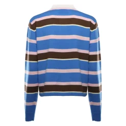 Cropped Stripe Rugby