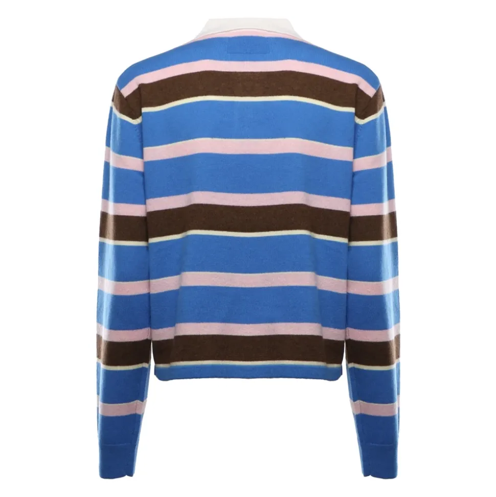 Cropped Stripe Rugby